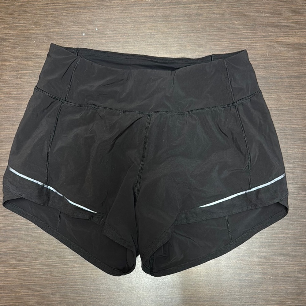 Women's Black Athletic Shorts
